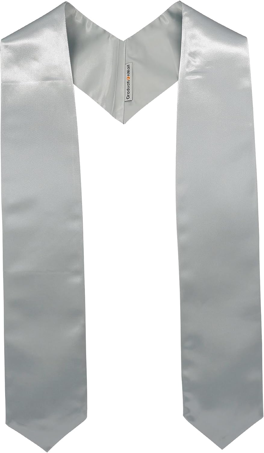 GraduationMall Unisex Adult Plain Graduation Stole 60"/72" - Image 15
