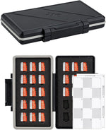 CFexpress Type A Card SD Card Holder Case Storage, Water-Resistant Shockproof Memory Card Organizer Box for 12 SD Card, 12 CFexpress Type-A Card for Sony A7RV A7SIII A7IV A7R5 A1 A9M3 FX3 FX6 FX30 FR7 - Image 13