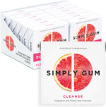 SIMPLY Gum Peppermint, Plastic-Free Natural Chewing Gum, 6 Pack (90 Pieces) | Vegan, Kosher, Non GMO, Aspartame Free and Sorbitol Free - Image 14