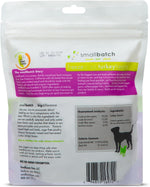 Smallbatch freeze dried raw turkey heart single ingredient dog and cat treats close up