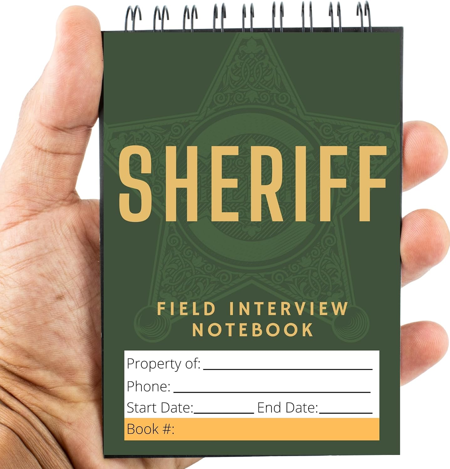 Field Equipt Law Enforcement Incident Report Notepads front view