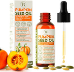 Bloomora cold pressed pumpkin seed oil front view bottle