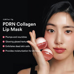 Abib Vegan Collagen Lip Mask Glazed Jelly jar details