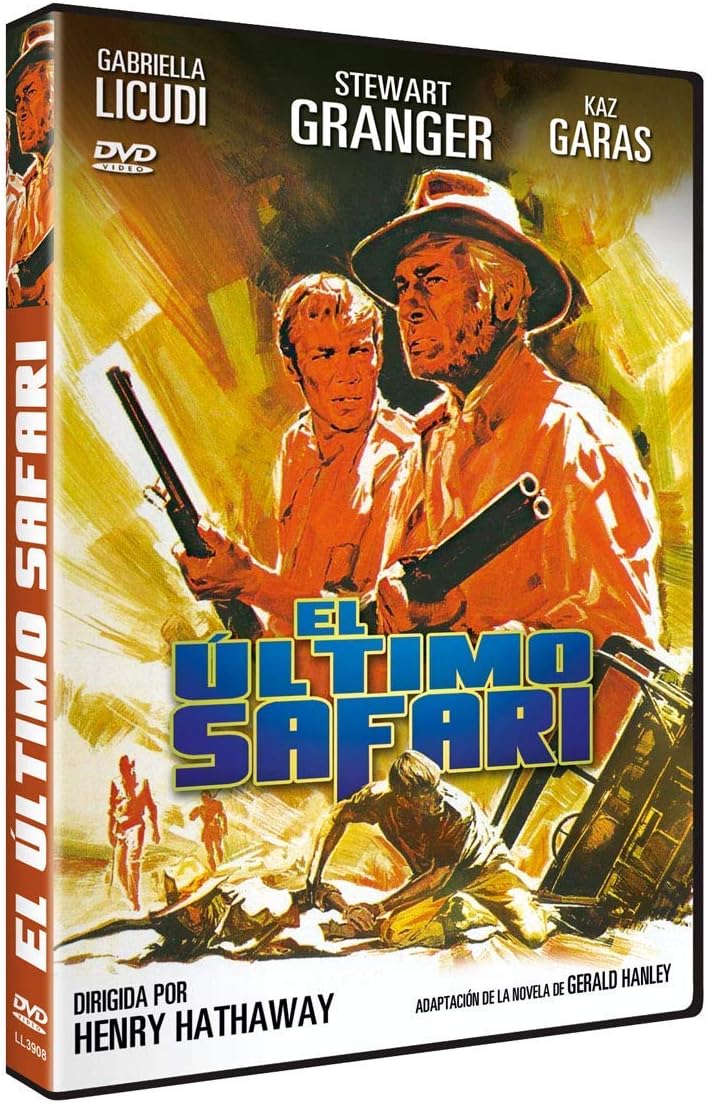 Llamentol The Last Safari DVD front view movie cover art.