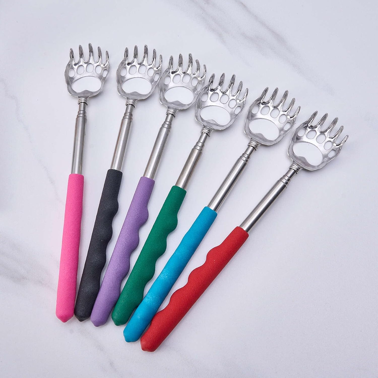 6 Packs Retractable Back Scratcher, Extendable Back Scratcher - Image 1