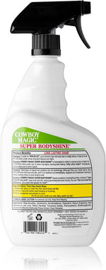 Cowboy Magic fast dry dust repellent spray bottle for show animal coats.