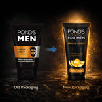 Pond's Men Bright Boost Icy Facewash texture and gel consistency