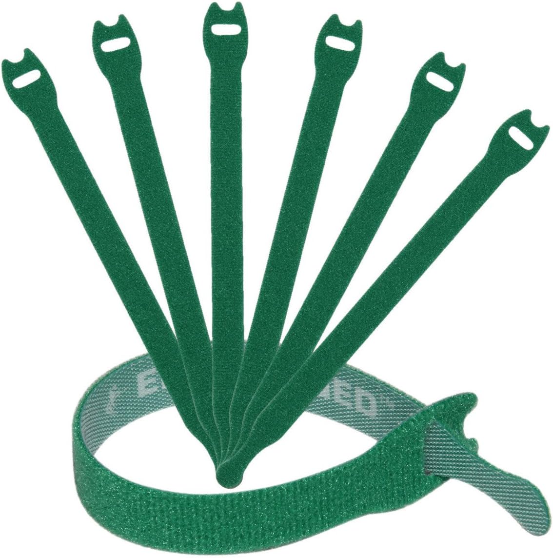 Reusable Cable Ties 1/2" x 8" for Cable Management and Organizing Cords - 30 Pack Bundled with 2 Bonus Cinch Straps (Purple) - Image 14