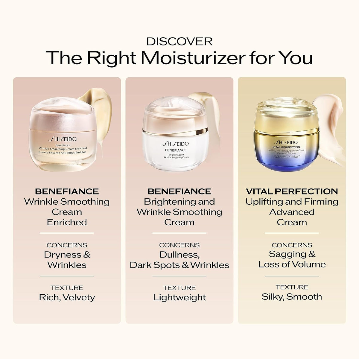 Shiseido premium anti aging face cream 50ml container