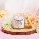 Yorktend scented soy wax candle jar