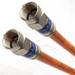Phat satellite direct burial RG6 coaxial cable front view