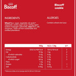 Biscoff Lotus Caramelised Biscuit 125g front view packaging