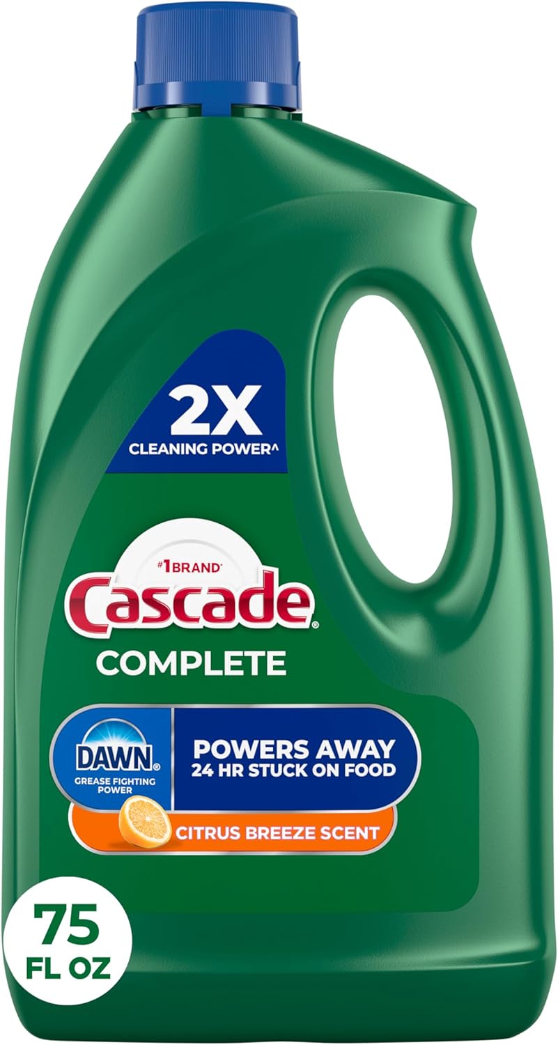 Cascade Complete Gel All-in-1 Dishwasher Detergent - Citrus breeze - 75 oz Packaging May Vary - Image 1