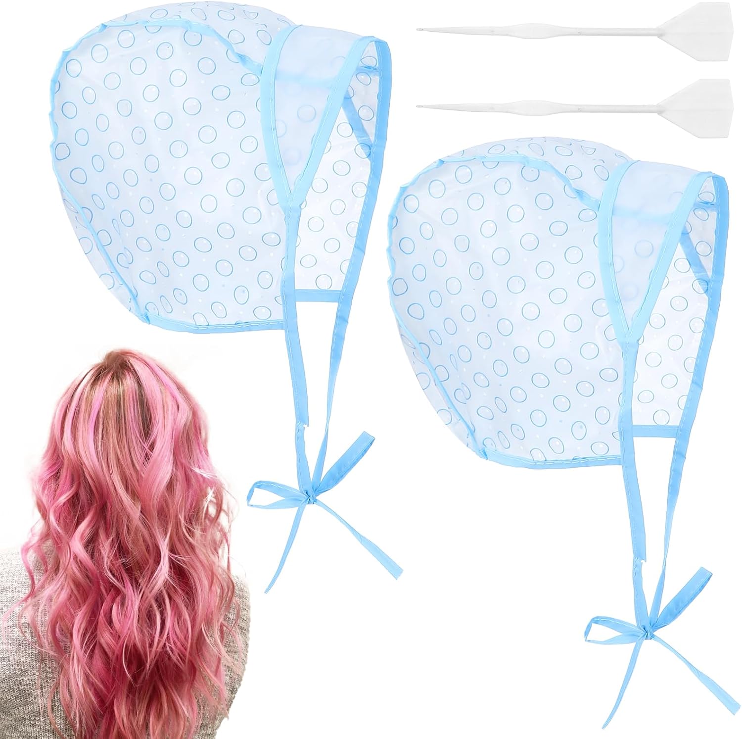 JFFX highlight cap set with plastic crochet hook