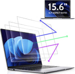 Peslv 15.6 inch anti blue light screen protector front view