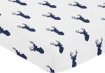 Fitted crib sheet showing fully elasticized bottom edge corner