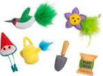 Catstages Festival 3 Pack Interactive Catnip Cat Toys with Crinkle Sounds, Flinger, & Feathers for Play, Batting & Chasing - Image 10
