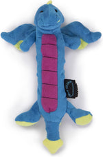 goDog Bubble Plush Dragons Squeaky Dog Toy, Chew Guard Technology - Coral, Large - Image 11