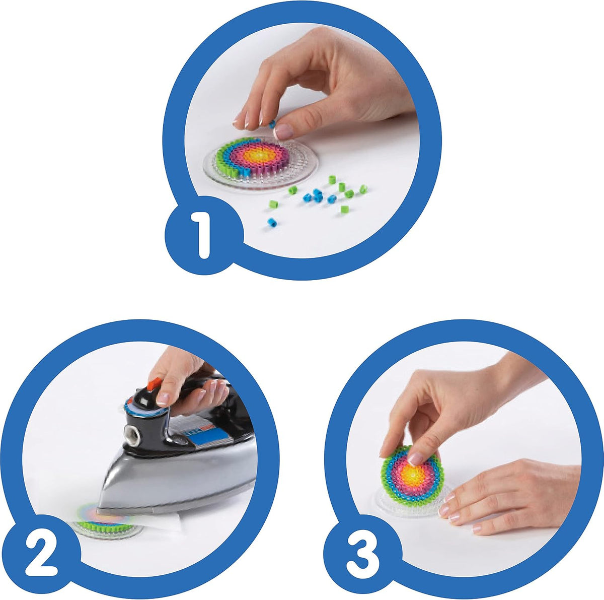 Perler mega bead jar packaging details