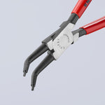 Knipex 45 degree angled snap ring pliers workshop use