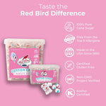 Gluten free Red Bird cotton candy mints bulk packaging