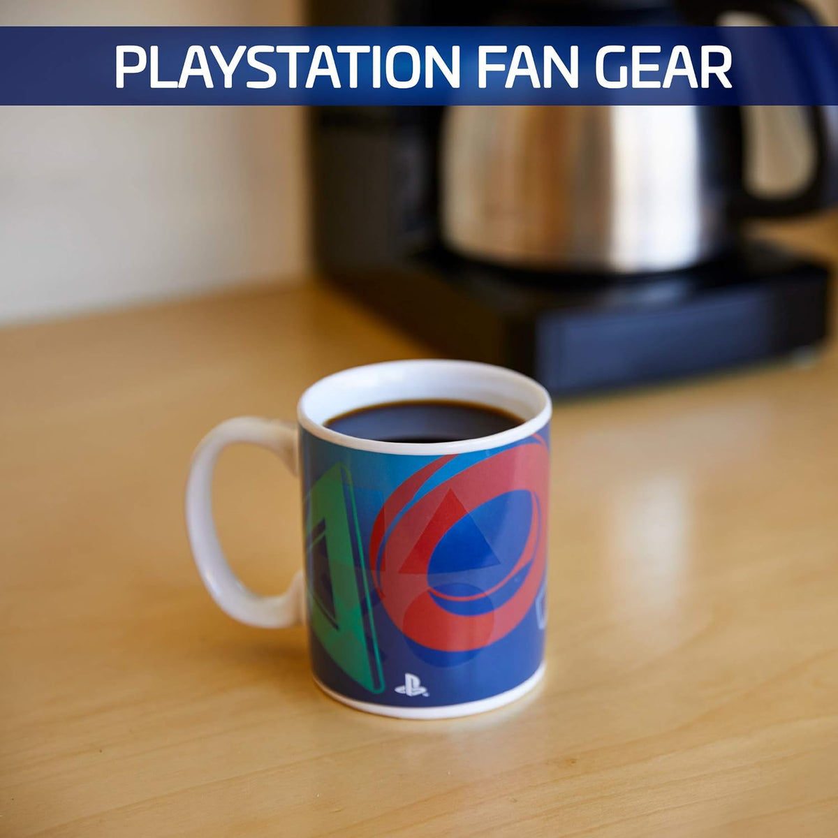 Paladone retro controller mug packaging box view