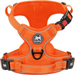 PoyPet No Pull Dog Harness, No Choke Front Lead Dog Reflective Harness, Adjustable Soft Padded Pet Vest with Easy Control Handle for Small to Large Dogs(Pink, Medium) - Image 12