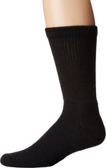 Thorlos diabetic moderate cushion crew socks front view