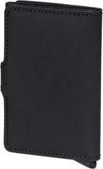Secrid card case aluminum protector with fanned cards