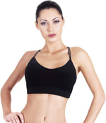 BQTQ wire-free bra displaying removable padding insert pockets