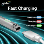BoxWave stylus pen brushed aluminum barrel texture