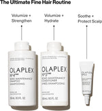 Olaplex Number 4 fine hair shampoo brand label detail
