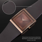 SIBOSUN business casual wristwatch dial close up
