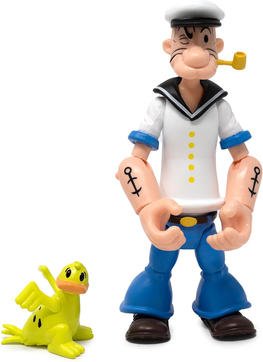 Boss Fight Studio Sea Hag Popeye Classics Wave 2 Collectible Action Figure - Highly Articulated Figurine with Accessories Including Alternate Hands, Knife, Magic Flute, and Vulture Henchman - 1:12 - Image 11