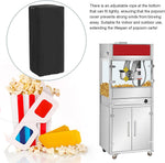 Cadufuelly dustproof popcorn machine cover with drawstring design