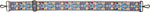Yiaizhuo boho canvas replacement strap close up of embroidery details