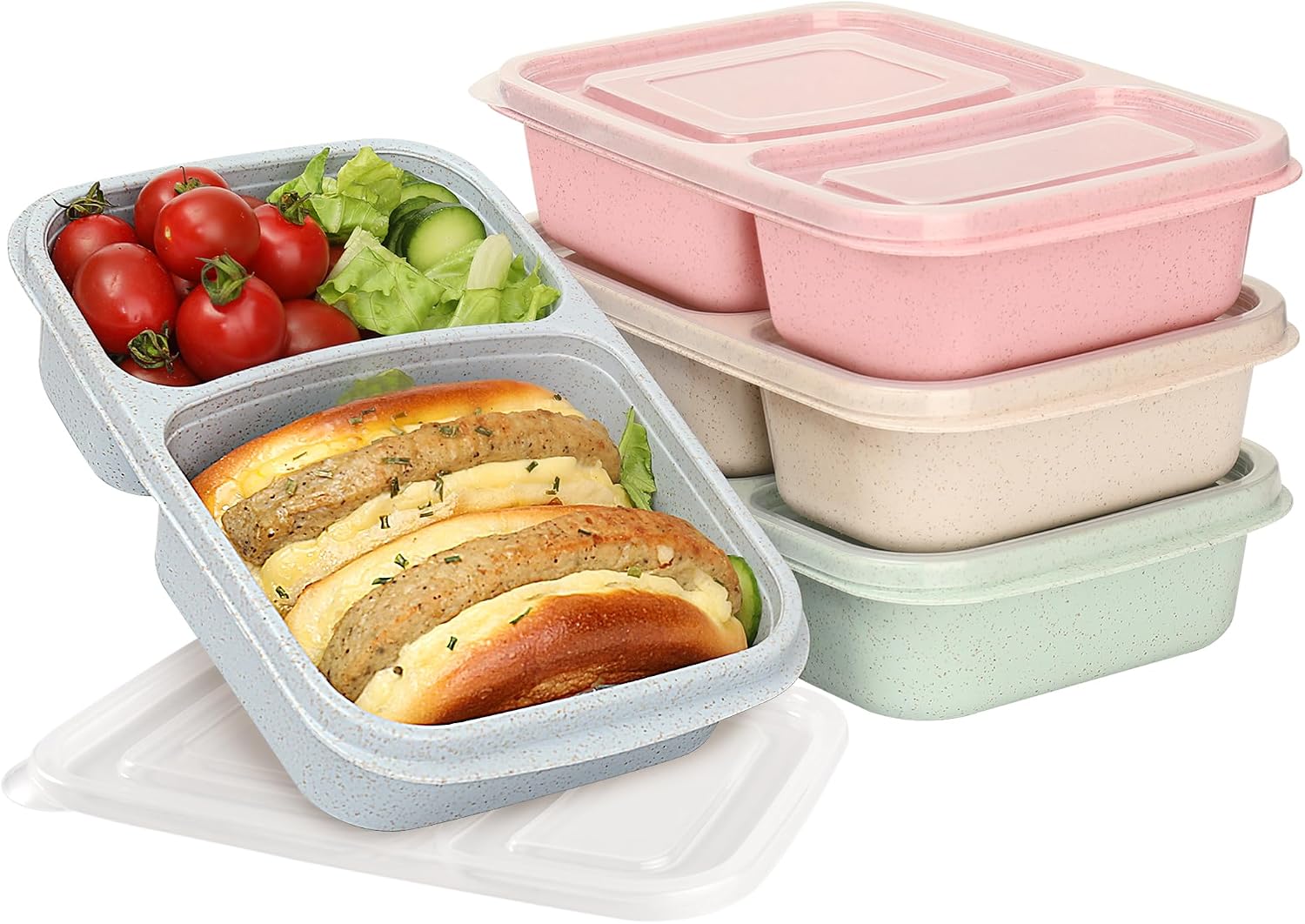 WdrKo bento lunch box front view container