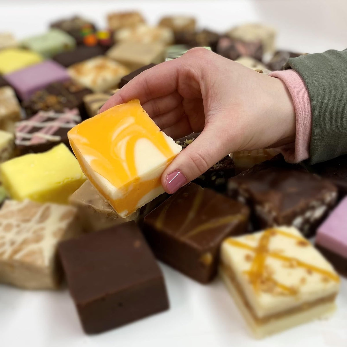 Valley Fudge Orange Cream half pound box gourmet confectionery