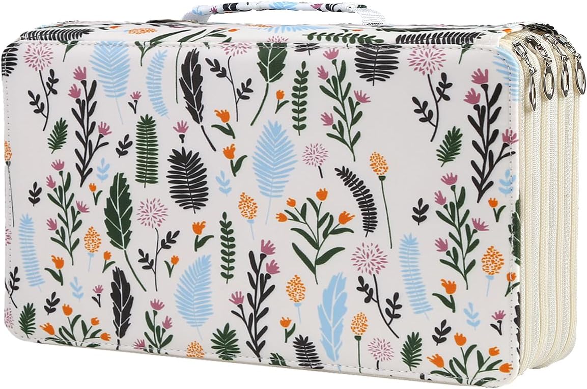 Lbxgap colored pencil case organizer front view
