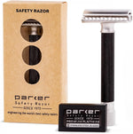 Parker safety razor variant closed comb front view adjustable double edge design