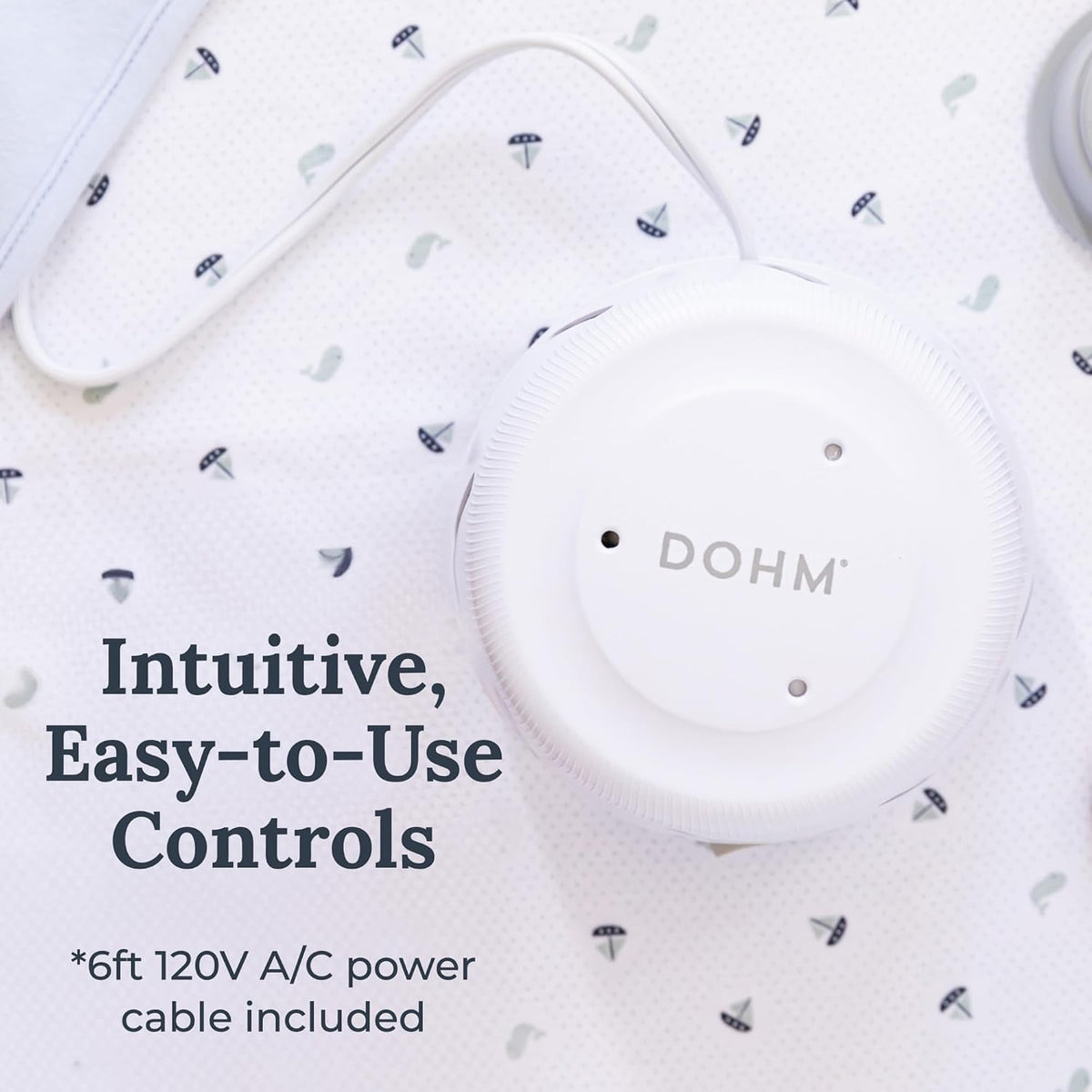 Yogasleep Dohm Uno lifestyle packaging display