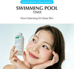Eqqualberry swimming pool toner back view ingredients label
