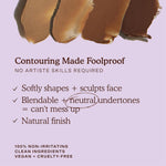 Tower 28 Sculptino Cream Contour packaging and branding