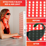 Mito red light therapy glasses folded view