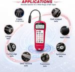 Sulmile digital sonic tension meter acoustic probe testing V-belt vibration frequency