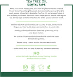 Desert Essence Tea Tree Dental Tape close up of dispenser