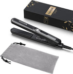 Wavytalk mini flat iron 0.7 inch ceramic straightener front view