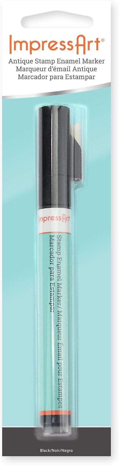 Back label view of ImpressArt enamel marker pen