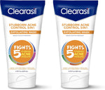 Clearasil Stubborn Acne Control 5in1 Exfoliating Wash, Maximum Strenght with 2% Salicylic Acid Acne Treatment Medicine, Daily Acne Facial Cleanser 6.78 fl oz - Image 12