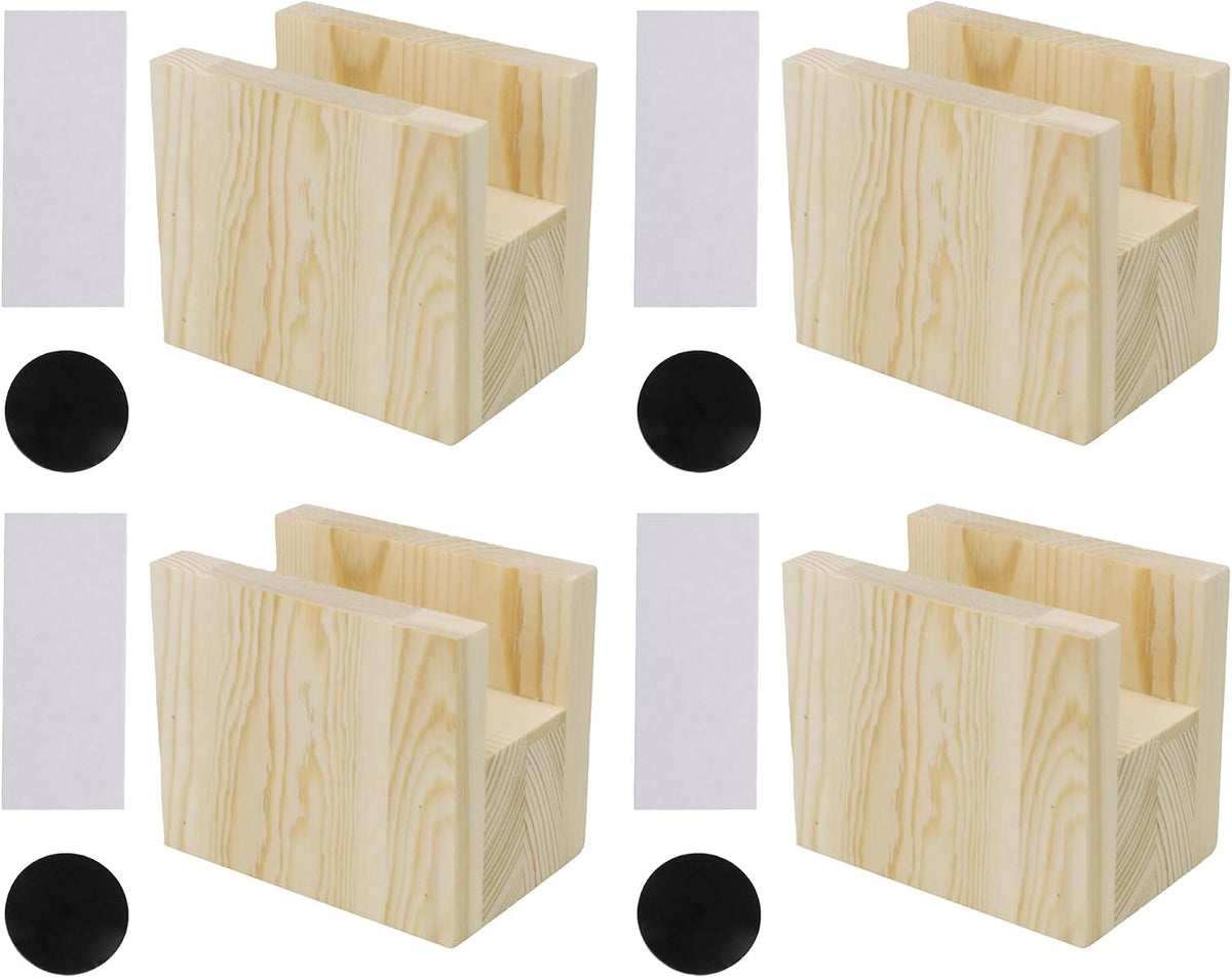 RDEXP wood furniture riser front view